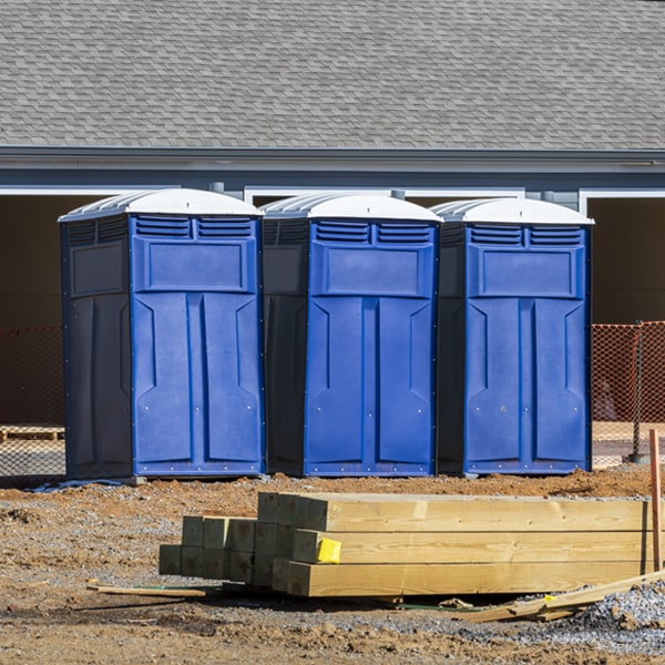 do you offer hand sanitizer dispensers inside the porta potties in Scotland Virginia